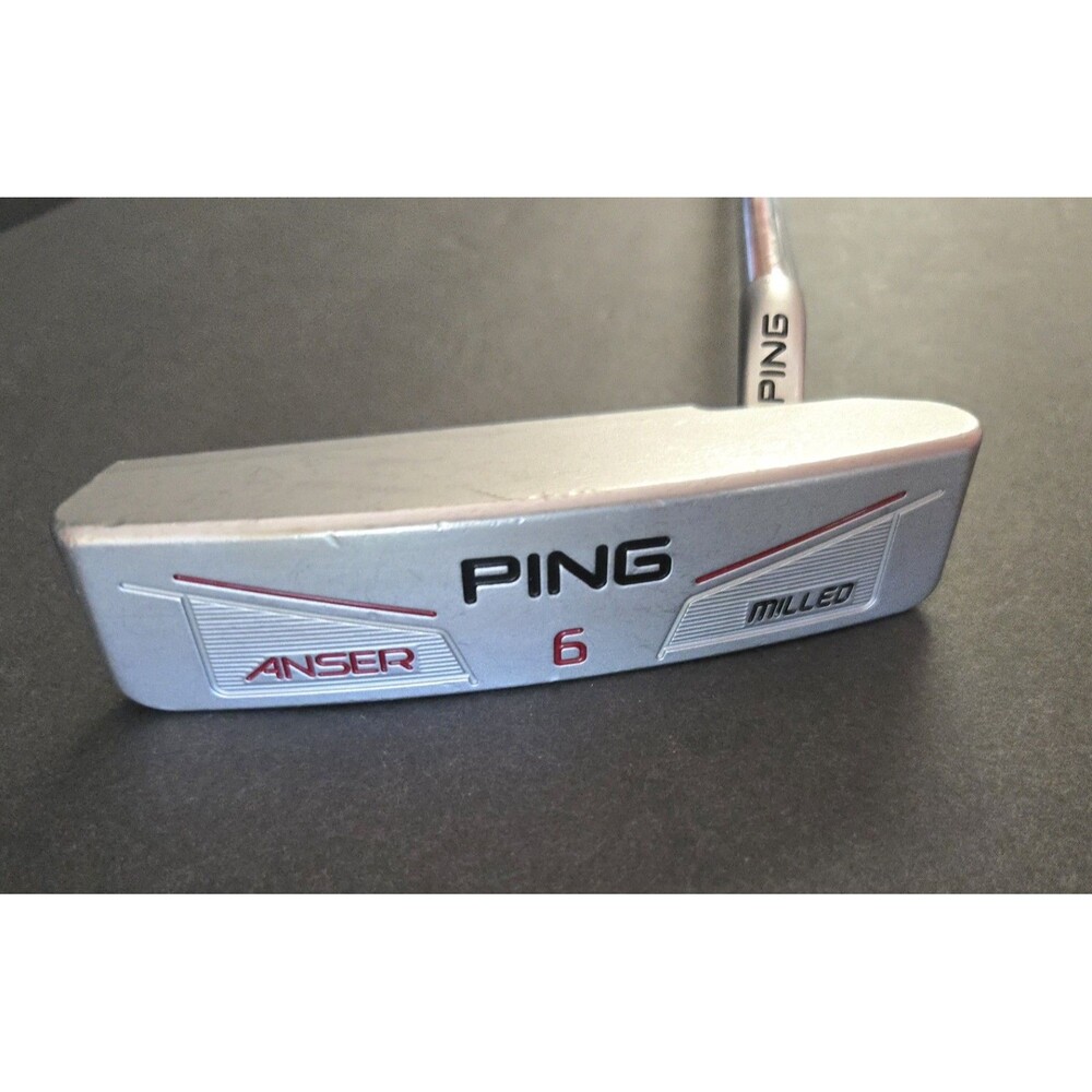 PING Anser 6 Milled Putter Right Handed Blade Flow Neck New Karma Big Softy Grip
